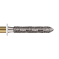 Strukturovaný diamant torpédo D19mm 012, S6879