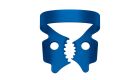 12A-Lower Molar Rubber Dam Clamp (Blue)