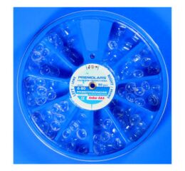 Korunky transparentní premolárové 80ks