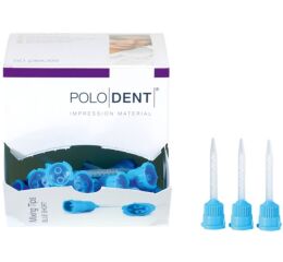 POLODENT míchací kanyly modré krátké