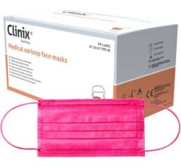 Clinix - ústenky s gumičkou, 50ks fuchsiové