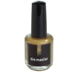 die:master - distanční lak, 15ml zlatý