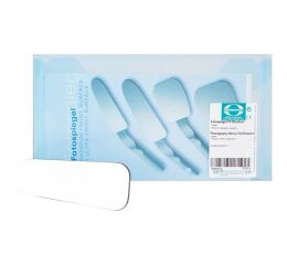 Foto zrcátko Rhodium FS lateral straight 42x128mm