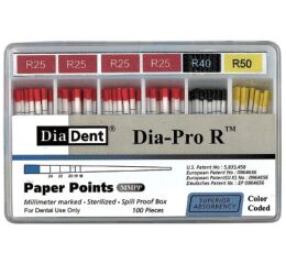 DIA-PRO R papírové čepy R25,40,50 sort. Reciproc