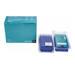 Points - aplikátory, 100ks super jemné fialové