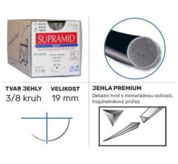 Supramid UP3/0 DS19, 12ks