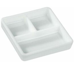 Standardní skleněný tácek z opálového skla 15