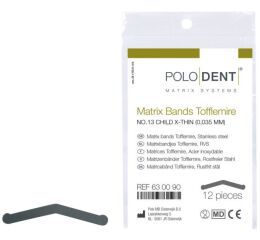 Matrix Bands Tofflemire No. 13 Child X-Thin 0,035