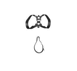 Rubber Dam spona 6 anterior s křidélky Black