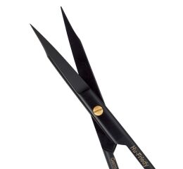 Nůžky Iris č.16 zahnuté vroubkované SC BL