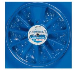 Korunky transparentní laterální 80ks