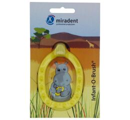 Infant-O-Brush - výukový zubní kartáček, žlutý