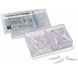 Transparent Wedges - klínky, 2x100ks sortiment