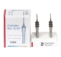 Cerec Cylinder bur 12EF vrták, 6ks