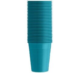 Kelímky plastové (180ml), lagunově modré 100ks