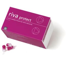 riva Protect caps - pečetidlo fisur, 50ks růžové