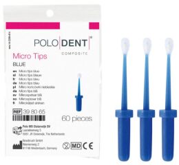 POLODENT micro Tips modré