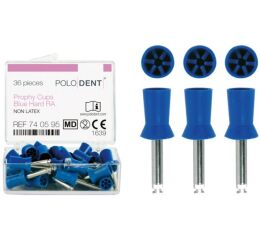 POLODENT Prophy kalíšky tvrdé modré