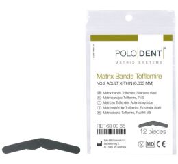 Matrix Bands Tofflemire No. 2 Adult X-Thin 0,035 m
