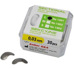 Sectional Metal Matrices 0,03 mm M