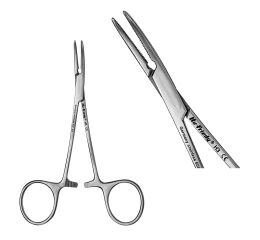 Hemostat Halsted-Mosquito č.3 zahnutý, 12cm