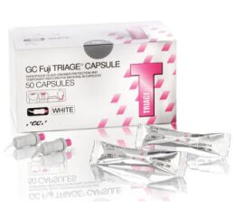 Fuji Triage kapsle - výplňový cement, 50ks bílý