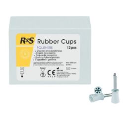 Rubber cups - leštící kalíšky, 12ks