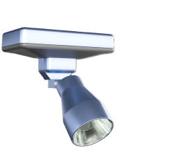 Dragonfly světlo pro lupové brýle šedé