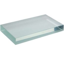 Skleněná míchací podložka, oboustranná