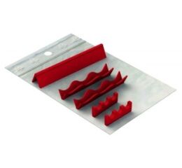 Silikonové vložky pro EASY TRAY 18x10cm, červené