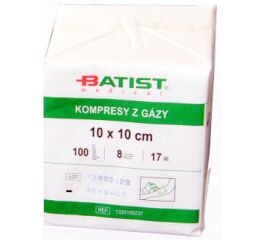 Gázové čtverečky 10x10cm