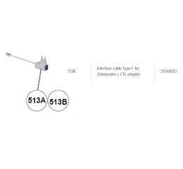 Propojovací kabel typ F pro Zirconzahn