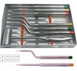 Bone Spreader zahnutý a rovný set