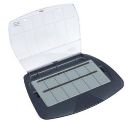 Lay:art Crystal Aqua XL tácek z tvrzeného skla