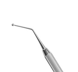 Burnisher Micro-Endo č.5 rukojeť č.40, zahnutý