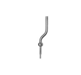 Osteotome Bone-Shaver #1.42 concave angled, 4,2mm