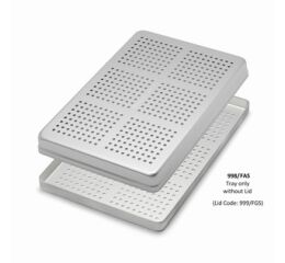 TRAY MALÝ PERFOROVANÝ AL STŘÍBRNÝ