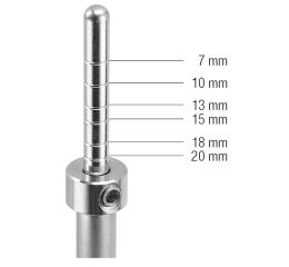 OSTEOTOME CONVEX ZAHNUTÝ 4,2MM