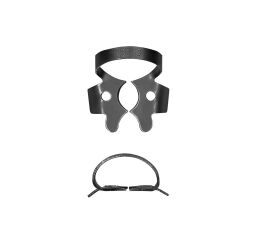 Rubber Dam spona 3 UK molar, Black Line