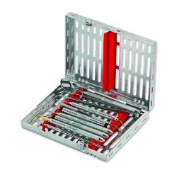IMS Cassette Signature 1/2 DIN 10 Instruments, red