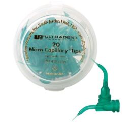 Micro Capillary Tips, 20ks 0,4mm zelené