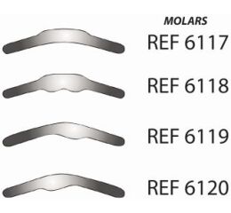 Matrice konturované Polydentia Molar 6117