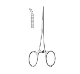 Jehelec Hartmann 10cm, zahnutý