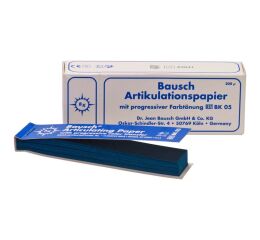 Artikulační papír I-200µ modrý 300ks bloček