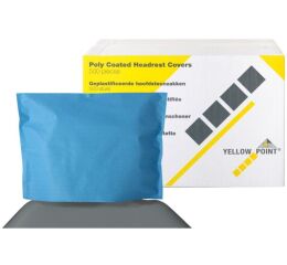 Návleky na opěrku hlavy 25 x 33 cm, tmavě modré