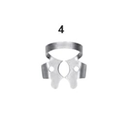 Spona kofferdam horní molar 4