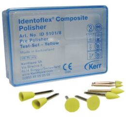 Identoflex Polisher, 12ks kalíšek žlutý velký