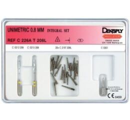 Unimetric Ti čepy single set 1,0mm 110L, 20ks