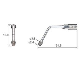 NSK Variosurg koncovka SCL4D