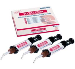TotalCem - cement, 3x8g (Value Pack) translucentní